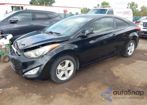 2013 Hyundai Elantra Gs из США, поврежденный, VIN KMHDH6AE2DU014273